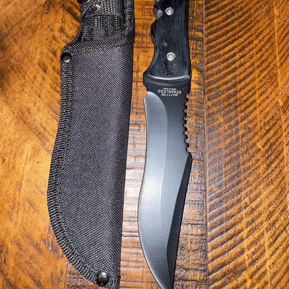 Master Cutlery Fixed Blade Full Tang Knife with Sheath